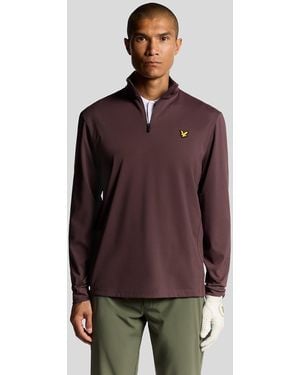 Lyle & Scott Golf Course Midlayer - Brown