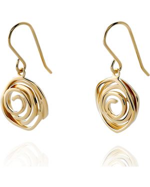 Orphelia 'Apolline' 925 Sterling Drop Earrings - Metallic