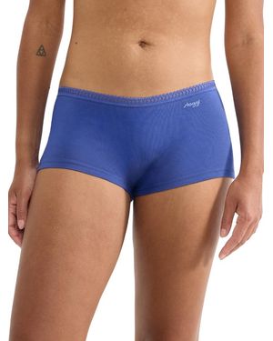 Sloggi Go Crush Short Briefs (3 Pack) - Blue