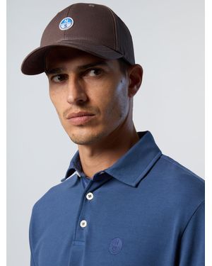 North Sails Baseball Pet Logo Patch - Blauw