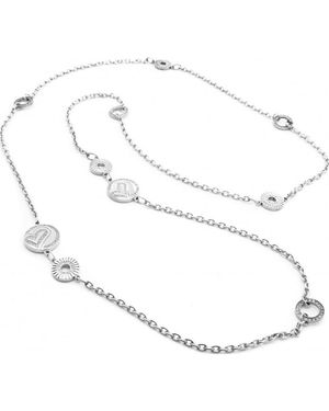 Folli Follie 3N8F180C Ladies Necklace Sterling - White