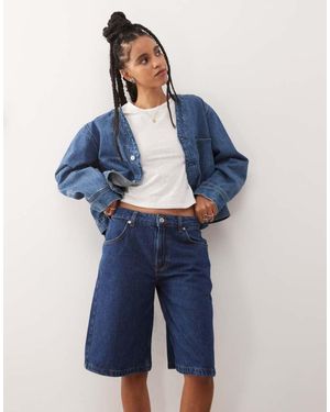 Reclaimed Vintage Denim Jort - Blue