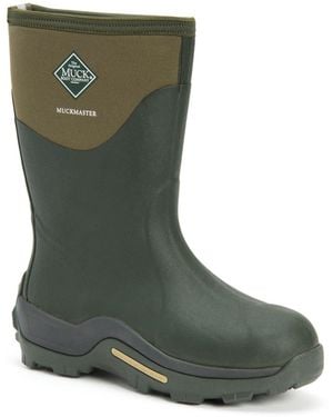 Muck Boot Muckmaster Mid Neoprene Moss Wellington - Green