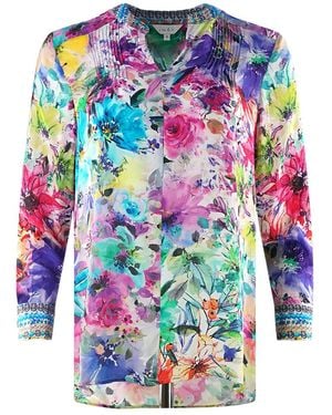 Inoa Tivoli Gardenia 12009 Multicoloured Blouse - Blue