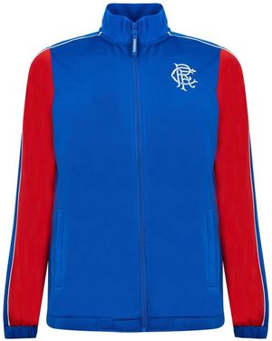 Castore Mock Neck Athletic Long Sleeve Top - Blue