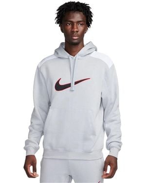 Nike Light Hoodie Cotton - Blue