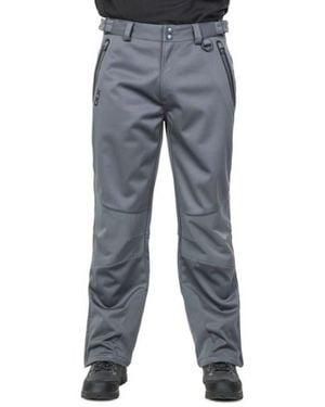 Trespass Holloway Waterproof Dlx Trousers (Carbon) - Grey