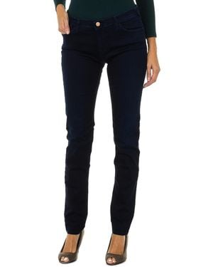 Armani Long Stretch Denim Trousers 6Y5J28-5D2Dz - Blue
