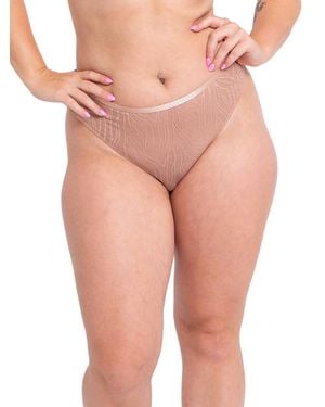 Curvy Kate Lace Daze Brazilian - Pink
