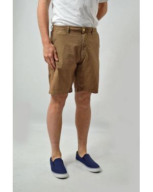 H&M Lightweight Cotton Chino Shorts - Brown