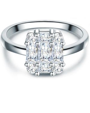 Tresor 1934 Trilani Sterling Ring - Blue
