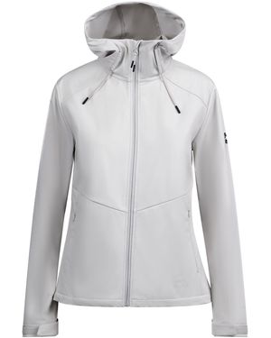 Trespass Ladies Eunice Soft Shell Jacket (Ghost) - Grey