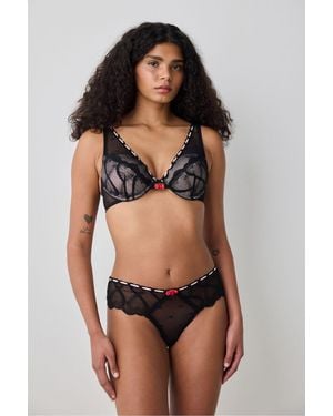 Penti Lol Up Push Up Apex Bra Loves Paris Collection - Brown