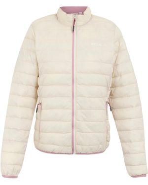 Regatta Ladies Hillpack Ii Insulated Padded Jacket (Light Vanilla/Lilas) - White