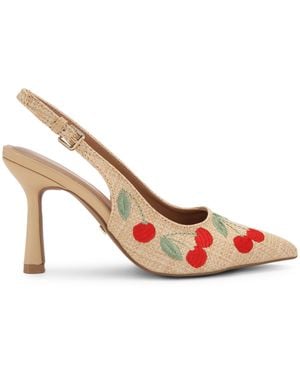 KG by Kurt Geiger Adina Embroidery Heels - Pink