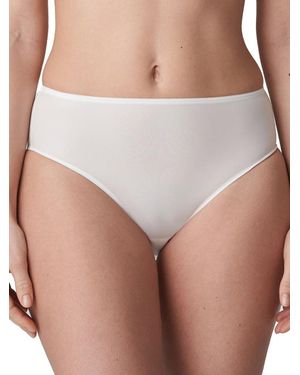 Primadonna Satin Full Briefs - White