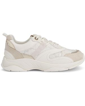 KG by Kurt Geiger Suede Louisiana Trainers - White