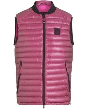 Belstaff Airframe Neon Shiny Gilet Down Filled Jacket Nylon - Pink