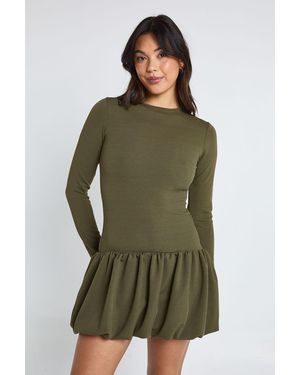 Green Boohoo Dresses for Women | Lyst UK