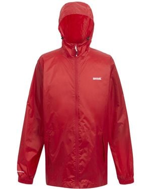 Regatta Pack It Iii Waterproof Jacket (Danger) - Red