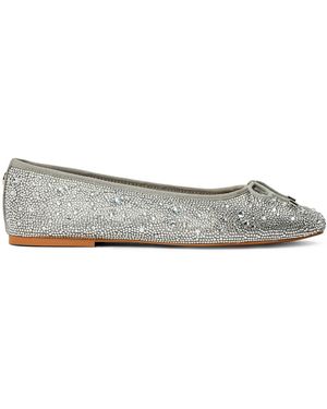 Steve Madden Blossoms R Metallic Patterned Flats