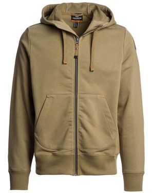 Parajumpers Charlie Easy Earth Zip-Up Hoodie Cotton - Green