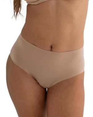 Pour Moi 99507 Bonded No Vpl Shorty - Brown