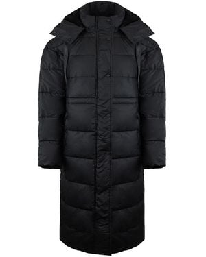 HUNTER Intrepid Long Puffer Coat - Black