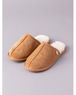 Lakeland Leather Sheepskin Sliders - Grey