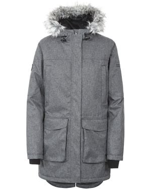 Trespass Ladies Thundery Waterproof Jacket - Grey