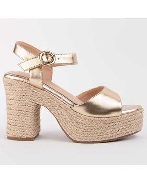 Montevita Heeled Sandal Iliad - White