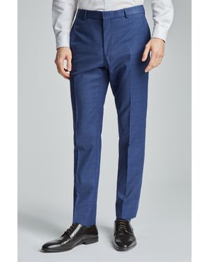 Ted Baker Slim Fit Suit Trousers - Blue