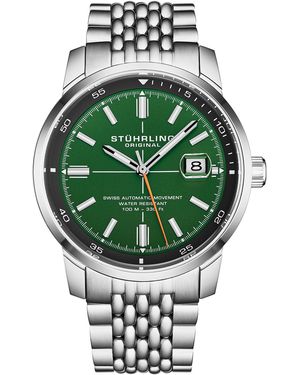 Stuhrling Trackmaster 1026 Automatic 42Mm - Green