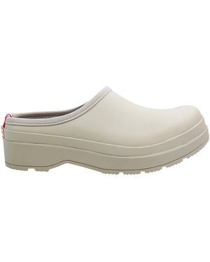 HUNTER Play Lined Clogs - Grey