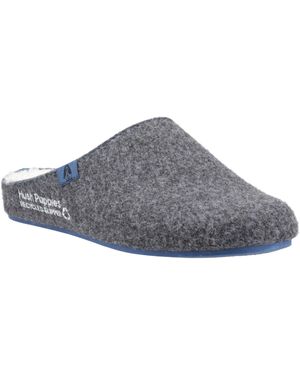 Hush Puppies The Good Slipper 90% Recycled Rpet Slippers - Grey