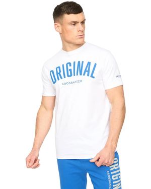 Crosshatch Kensby T-Shirt Cotton - White