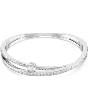 Swarovski Hyperbola Crystal Bangle 5691226 - White