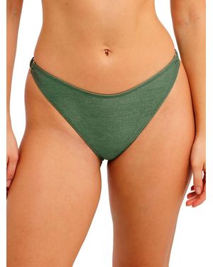 Freya Arizona Wave High Leg Bikini Brief - Green