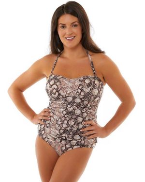 Seaspray Ella Bandeau Swimsuit - White