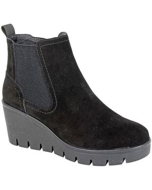 Cipriata Amina Wedge Ankle Boots - Black