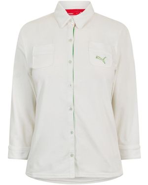PUMA Three Quartersleeve Shirt - White