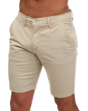 Duck and Cover Moreshore Chino Shorts - Natural