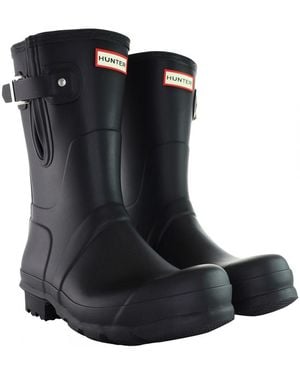 HUNTER Insulated Wellington Boots - Black