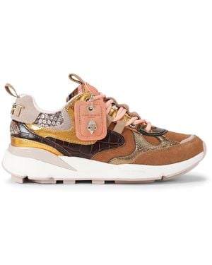 Kurt Geiger Suede Runner Trainers - Brown
