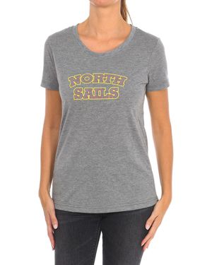 North Sails Short Sleeve T-Shirt 9024320 - Grey