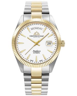 Christophe Duchamp Audace Watch 40Mm - Metallic