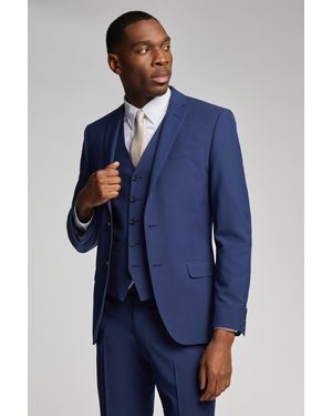 Antique Rogue Bright Slim Jacket - Blue