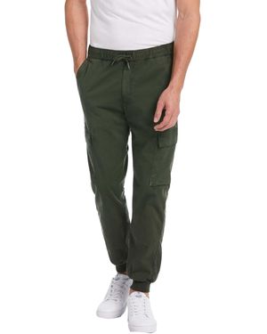 Original Penguin Tapered Cargo Broek Met Koord (groen)