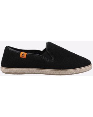 Hush Puppies Recycled Cosy Slipper - Black