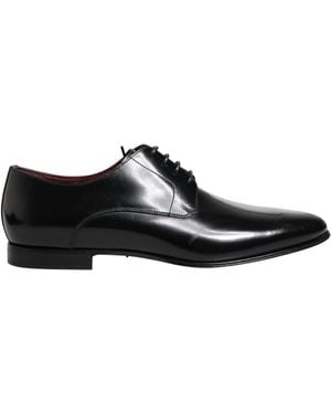 Dolce & Gabbana Classic Leather Oxford - Black